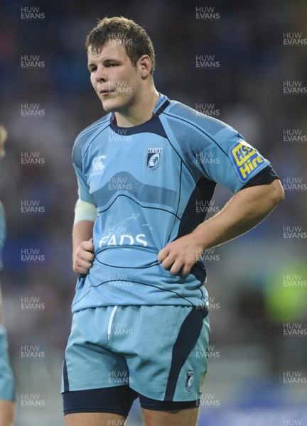 21.08.09 - Cardiff Blues v Leicester Tigers - Pre-Season Friendly - Sam Hobbs of Cardiff Blues. 