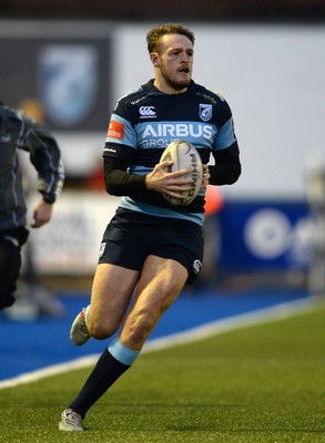 100115 - Cardiff Blues v Leinster - Guinness PRO12 -Cory Allen of Cardiff Blues