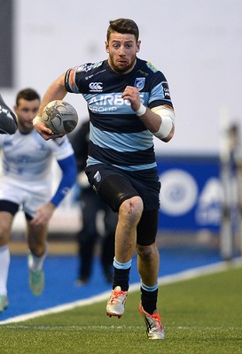 100115 - Cardiff Blues v Leinster - Guinness PRO12 -Alex Cuthbert of Cardiff Blues