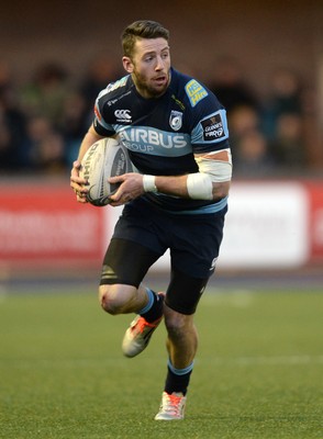 100115 - Cardiff Blues v Leinster - Guinness PRO12 -Alex Cuthbert of Cardiff Blues