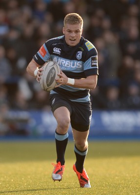 100115 - Cardiff Blues v Leinster - Guinness PRO12 -Gareth Anscombe of Cardiff Blues