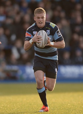 100115 - Cardiff Blues v Leinster - Guinness PRO12 -Gareth Anscombe of Cardiff Blues