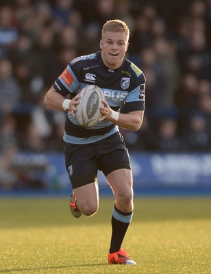 100115 - Cardiff Blues v Leinster - Guinness PRO12 -Gareth Anscombe of Cardiff Blues