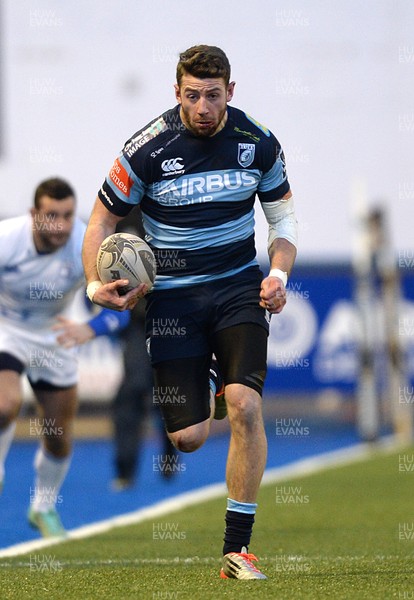 100115 - Cardiff Blues v Leinster - Guinness PRO12 -Alex Cuthbert of Cardiff Blues