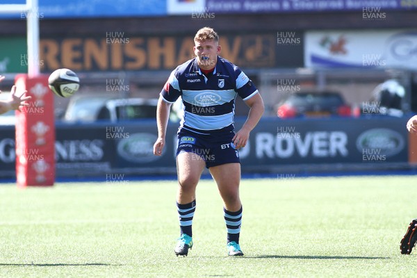 240819 - Cardiff Blues A v Leinster A - Celtic Cup - Will Davies King of Cardiff Blues A  