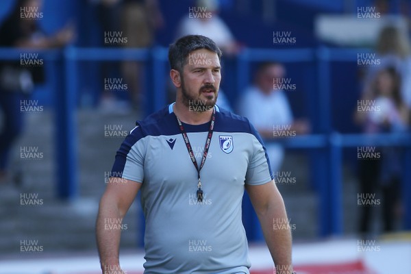 240819 - Cardiff Blues A v Leinster A - Celtic Cup - Cardiff Blues A coaching staff