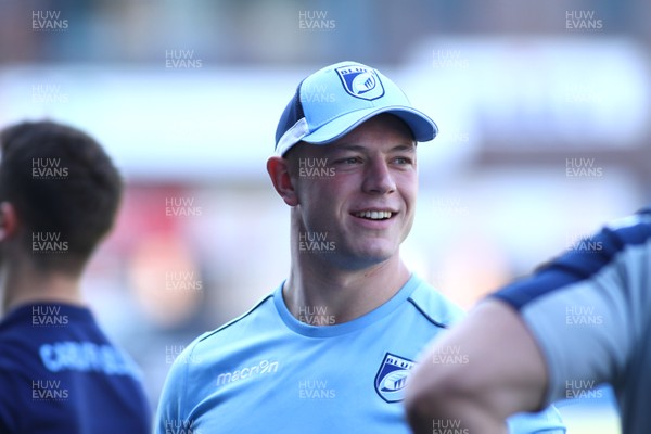 240819 - Cardiff Blues A v Leinster A - Celtic Cup - Coaching staff of Cardiff Blues A