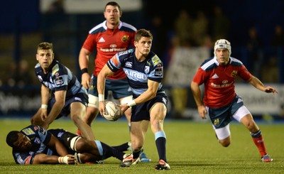 011114 - Cardiff Blues v Munster - Guiness PRO12 -Lloyd Williams of Cardiff Blues