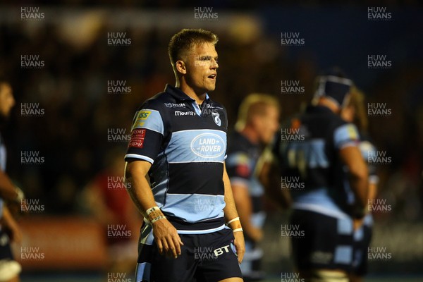 210918 - Cardiff Blues v Munster - Guinness PRO14 - Gareth Anscombe of Cardiff Blues