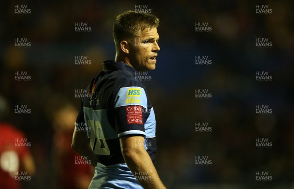 210918 - Cardiff Blues v Munster - Guinness PRO14 - Gareth Anscombe of Cardiff Blues