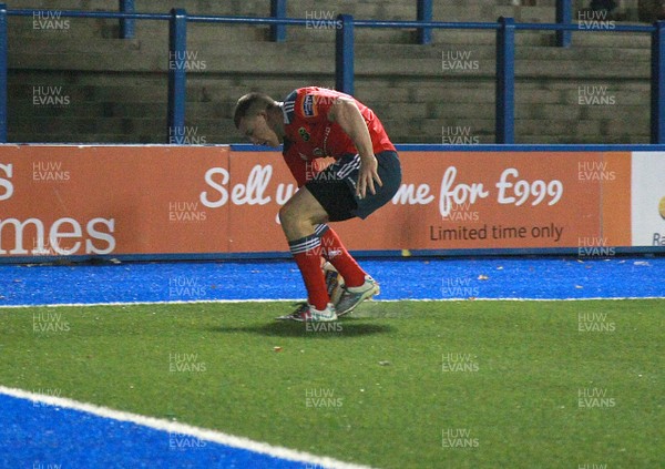 231113 Cardiff Blues v Munster - RaboDirectPro12 -Andrew Conway of Munster scores a try