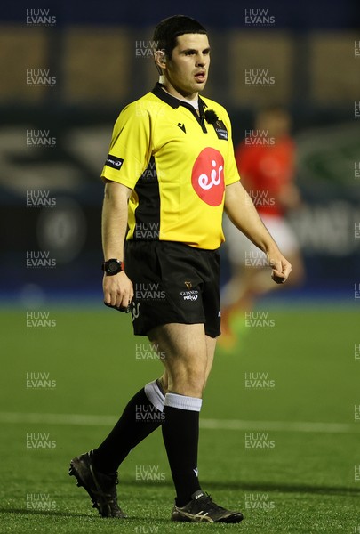 260221 - Cardiff Blues v Munster - Guinness PRO14 - Referee Adam Jones