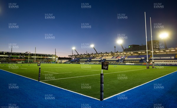 260221 - Cardiff Blues v Munster, Guinness PRO14 - A general view of the Cardiff Arms Park ahead of the Guinness PRO14 match between Cardiff Blues and Munster