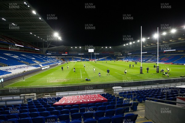 010121 - Cardiff Blues v Ospreys, Guinness PRO14 - A general view of the Cardiff City Stadium as the Cardiff Blues prepare to play their first match at their temporary home since they played at the ground in the 2011-12 season