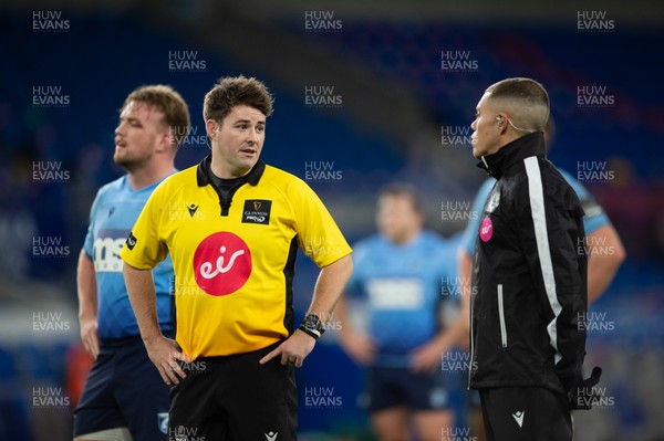 010121 - Cardiff Blues v Ospreys - Guinness PRO14 - referee Ben Whitehouse