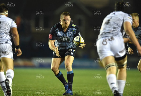 171117 - Cardiff Blues v Ospreys - Anglo Welsh Cup - Gethin Jenkins of Cardiff Blues