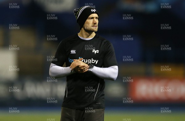 171117 - Cardiff Blues v Ospreys - Anglo Welsh Cup - Coach Richard Fussell
