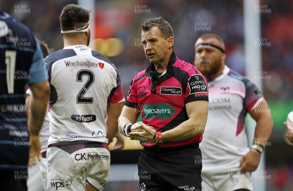 300416 - Cardiff Blues v Ospreys - Judgement Day - Guinness PRO12 - Referee Nigel Owens