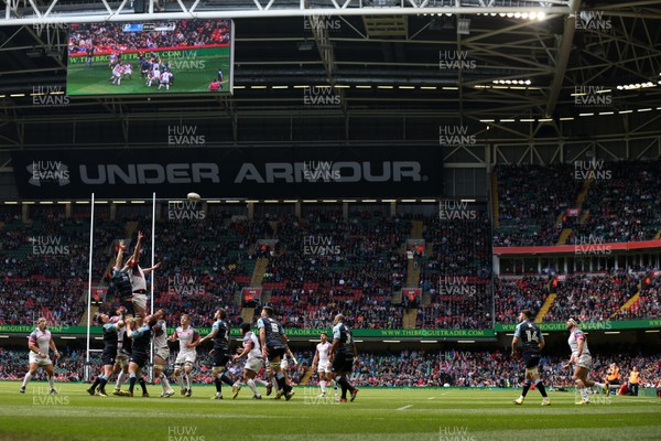 300416 - Newport Gwent Dragons v Scarlets - Judgement Day - Guinness PRO12 - Principality General View