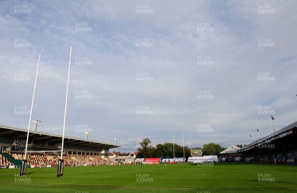 300820 - Cardiff Blues v Ospreys - Guinness Pro 14 - A general view of Rodney Parade