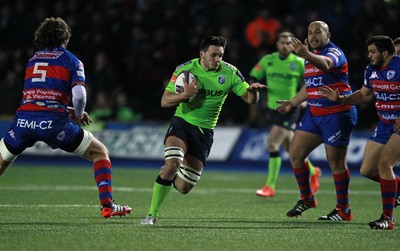 160115 - Cardiff Blues v Rovigo - European Rugby Challenge Cup - Ellis Jenkins of Cardiff Blues