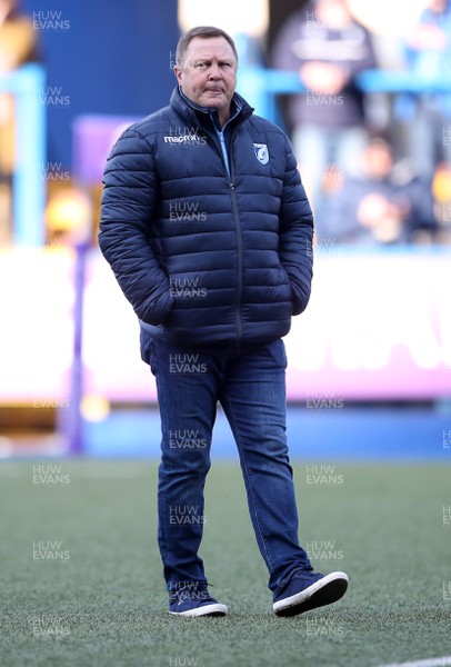 180120 - Cardiff Blues v Rugby Calvisano - European Rugby Challenge Cup - Cardiff Blues Head Coach John Mulvihill