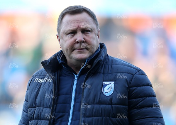 180120 - Cardiff Blues v Rugby Calvisano - European Rugby Challenge Cup - Cardiff Blues Head Coach John Mulvihill