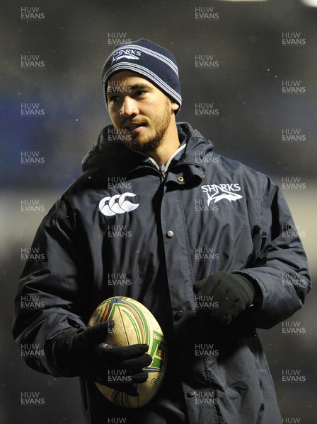 190113 - Cardiff Blues v Sale Sharks - Heineken Cup -Danny Cipriani of Sale