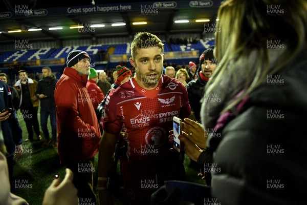 030120 - Cardiff Blues v Scarlets - Guinness PRO14 - Leigh Halfpenny of Scarlets at the end of the game