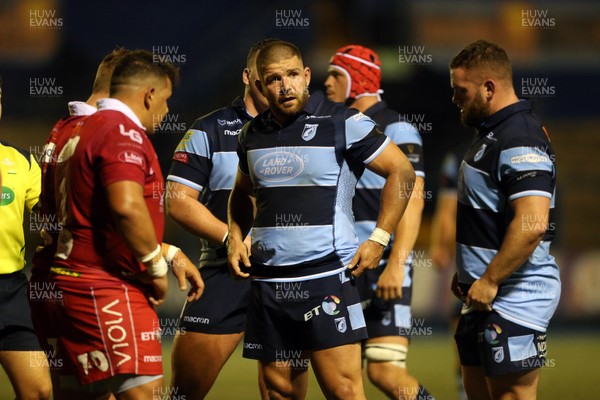 041019 - Cardiff Blues A v Scarlets A - Celtic Cup - Kirby Myhill of Cardiff Blues