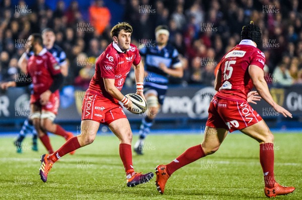 220319 - Cardiff Blues v Scarlets, Guinness PRO14 -Marc Jones of Scarlets in action