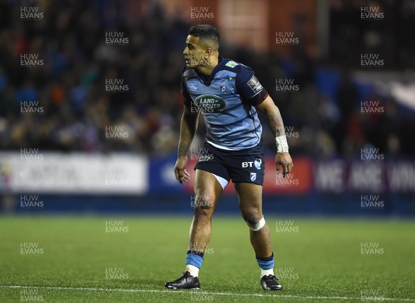 311217 - Cardiff Blues v Scarlets - Guinness PRO14 - Rey Lee-Lo of Cardiff Blues