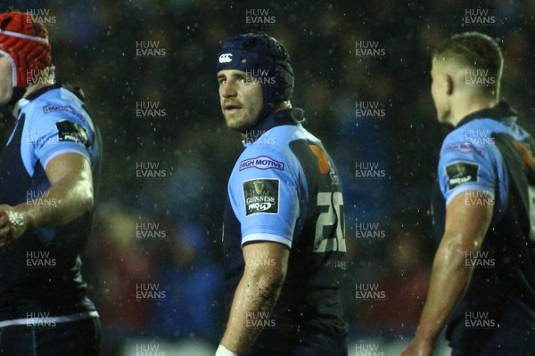 091119 - Cardiff Blues v Toyota Cheetahs - GuinnessPRO14 - Alun Lawrence of Cardiff Blues makes his debut from the bench 