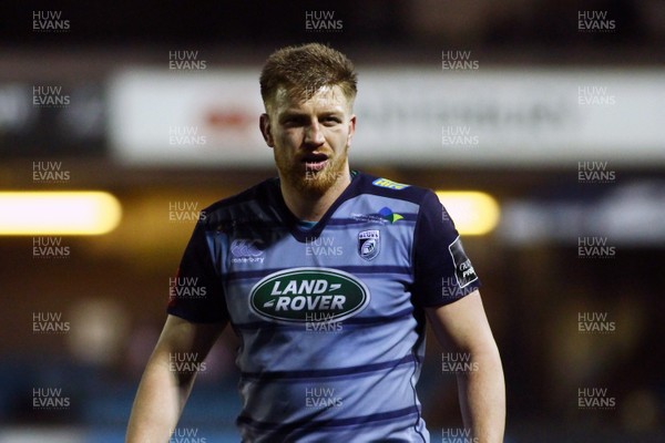 100218 - Cardiff Blues v Toyota Cheetahs - Guinness PRO14 - Macauley Cook of The Blues 
