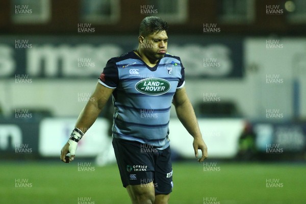 100218 - Cardiff Blues v Toyota Cheetahs - Guinness PRO14 - Nick Williams of The Blues 
