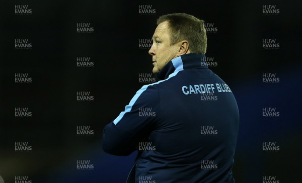 280918 - Cardiff Blues v Toyota Cheetahs - Guinness PRO14 - Cardiff Blues Head Coach John Mulvihill