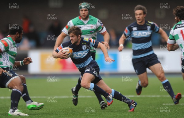 021113 - Cardiff Blues v Benetton Treviso - RaboDirect PRO12 -Lewis Jones of Cardiff Blues