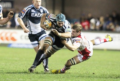 170212 Cardiff Blues v UlsterBlues Michael Paterson takes on Tom Court