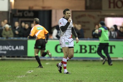 170212 Cardiff Blues v UlsterUlster's Ian Humphreys is yellow carded