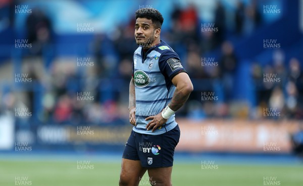 240318 - Cardiff Blues v Ulster - Guinness PRO14 - Rey Lee-Lo of Cardiff Blues