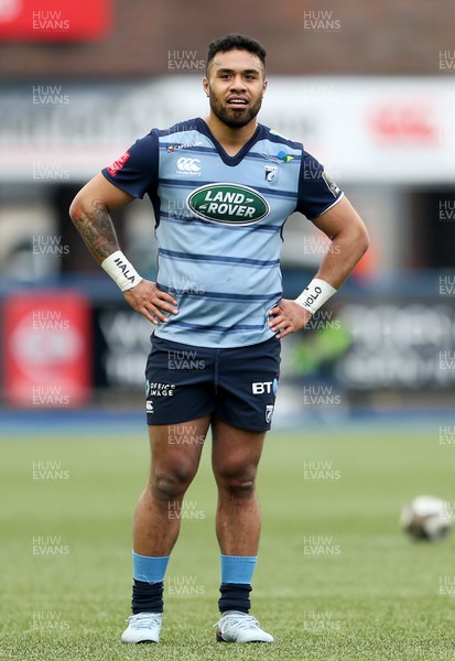240318 - Cardiff Blues v Ulster - Guinness PRO14 - Willis Halaholo of Cardiff Blues