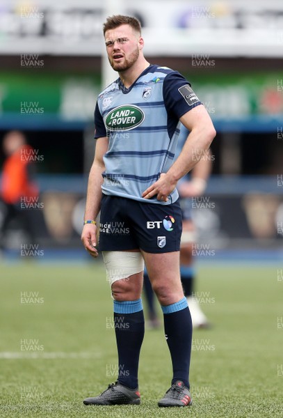 240318 - Cardiff Blues v Ulster - Guinness PRO14 - Owen Lane of Cardiff Blues