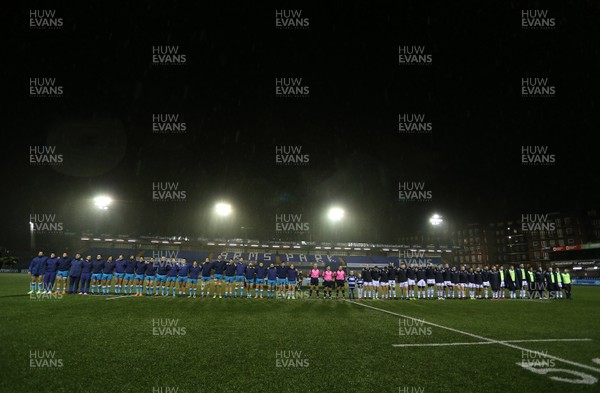 061118 - Cardiff Blues v Uruguay - SYFT International Challenge - Uruguay sing the anthem
