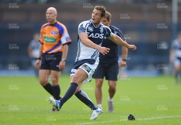 110812 - Cardiff Blues v Worcester Warriors - Preseason Friendly -Jason Tovey of Cardiff Blues