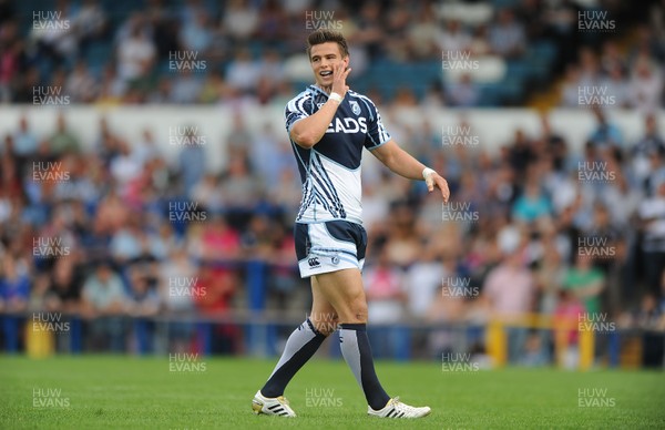 110812 - Cardiff Blues v Worcester Warriors - Preseason Friendly -Chris Czekaj of Cardiff Blues