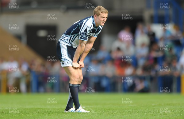 110812 - Cardiff Blues v Worcester Warriors - Preseason Friendly -Owen Williams of Cardiff Blues