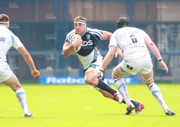 110812 Cardiff Blues v Worcester Warriors - Pre-season warm up -Blues' Andries Pretorius