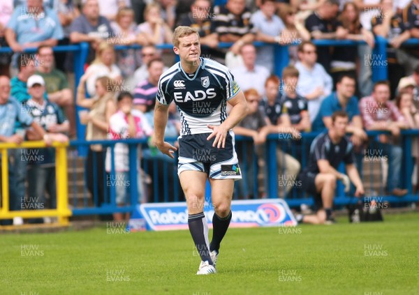 110812 Cardiff Blues v Worcester Warriors - Pre-season warm up -Blues' Owen Williams