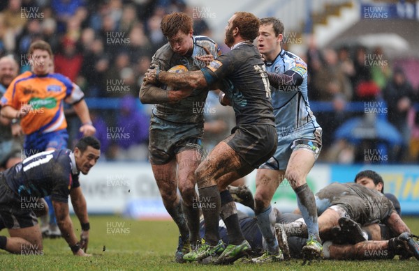 130413 - Cardiff Blues v Zebre - RaboDirect PRO12 -Rhys Patchell of Cardiff Blues runs in to score try 