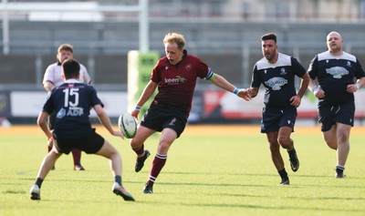 220525 - Cardiff Chiefs v Swansea Gladiators, Mixed Ability Rugby match - Cardiff Chiefs and Swansea Gladiators compete at Rodney Parade